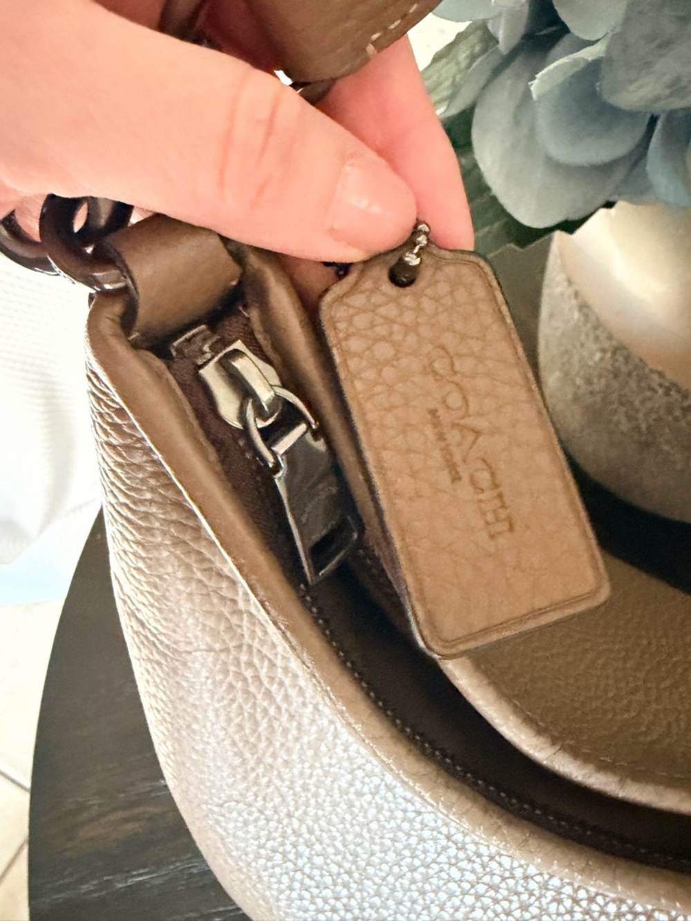 Coach Laurel Medium in stone - Picture 5 of 6